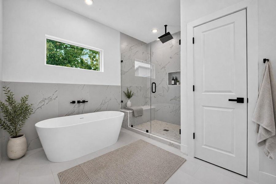 Shower and Tub layout Shower and Tub layout