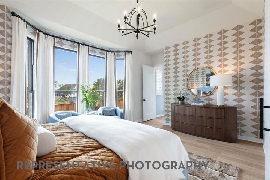 Furnished interior view inside a new home in Meraki, McLendon-Chisholm (Image 10).