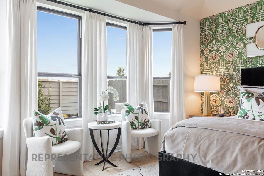 Furnished interior view inside a new home in Davis Ranch: 45ft. lots, San Antonio (Image 40).