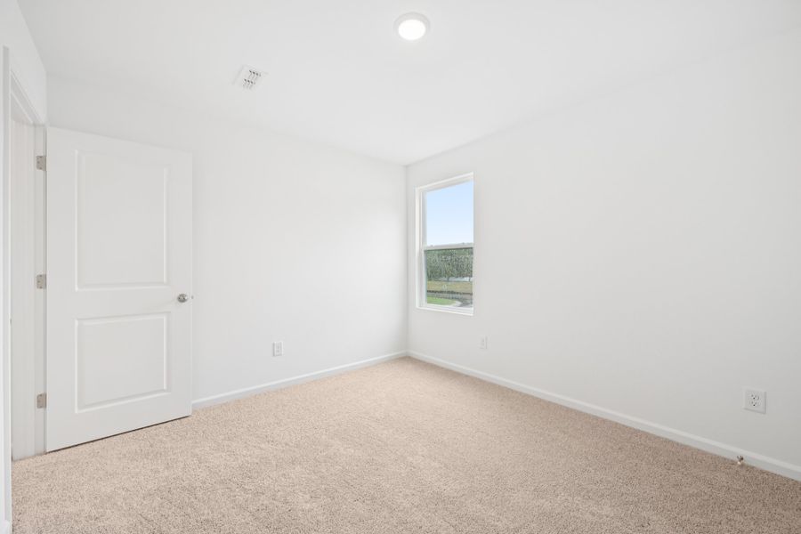 Representative unfurnished interior of a home built from the Brooke by Ashton Woods in Middleton Farms, Middlesex (Image 19).