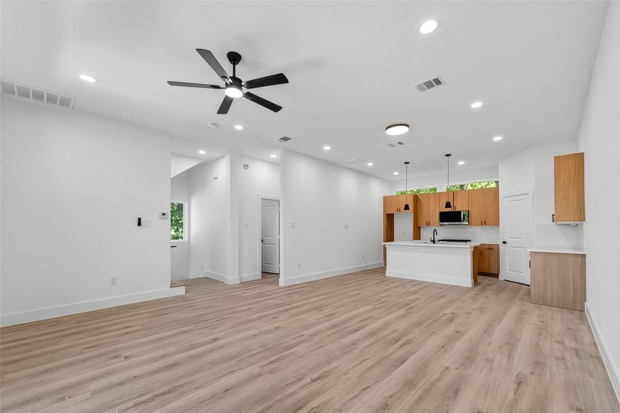 Spacious, unfurnished interior of a new home in , Houston (Image 18). Spacious, unfurnished interior of a new home in , Houston (Image 18).