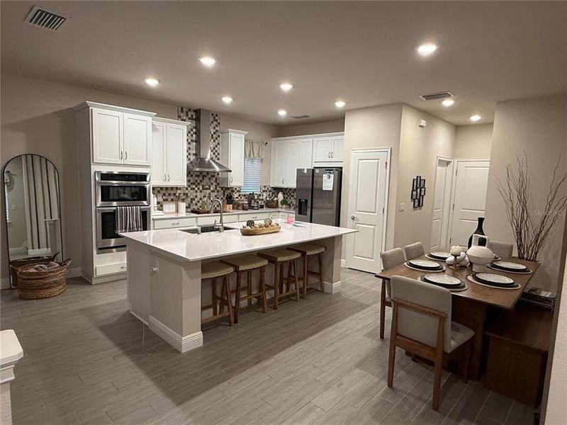 Furnished interior view inside a new home in , St. Cloud (Image 4). Furnished interior view inside a new home in , St. Cloud (Image 4).
