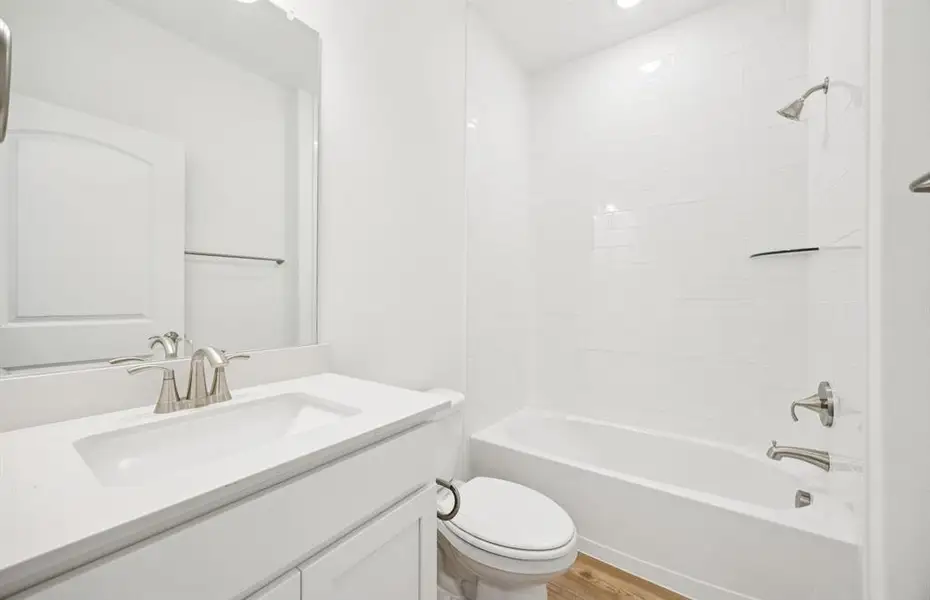 Full bath on first floor