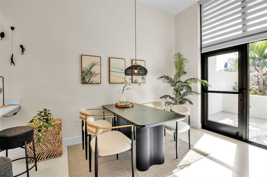 Furnished interior view inside a new home in , Sarasota (Image 30). Furnished interior view inside a new home in , Sarasota (Image 30).