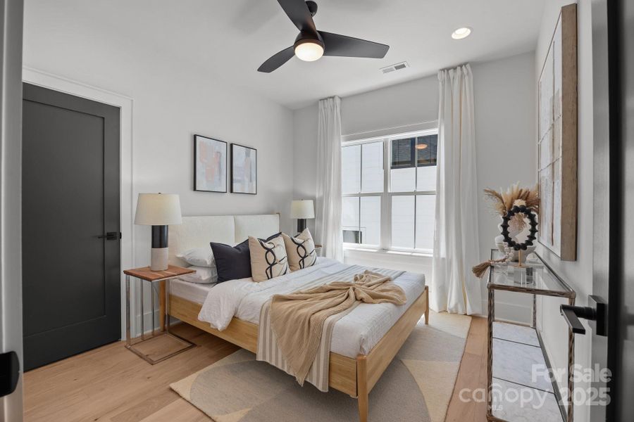 Furnished interior view inside a new home in , Charlotte (Image 34).