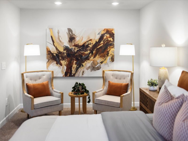 Furnished interior view inside a new home in Maxwell Commons, Easley (Image 7).