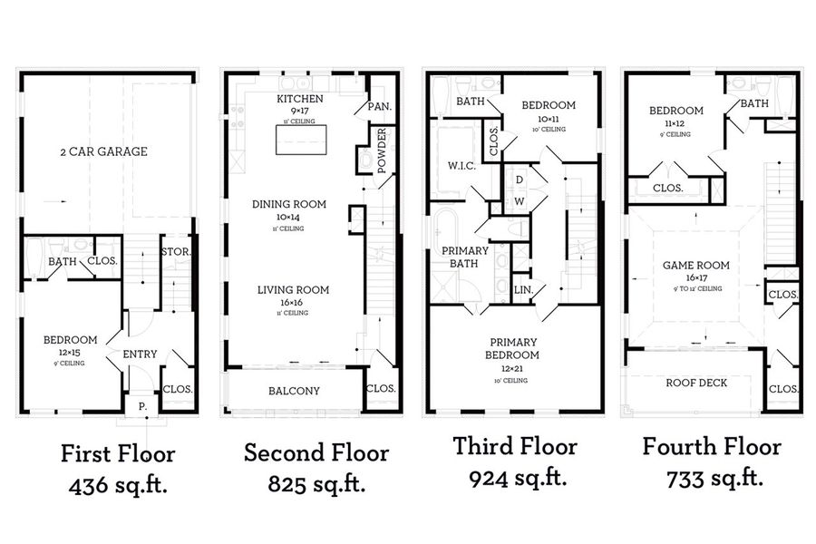 2D floor plan layout of this home in Addison Grove, Addison, TX (Image 2). 2D floor plan layout of this home in Addison Grove, Addison, TX (Image 2).
