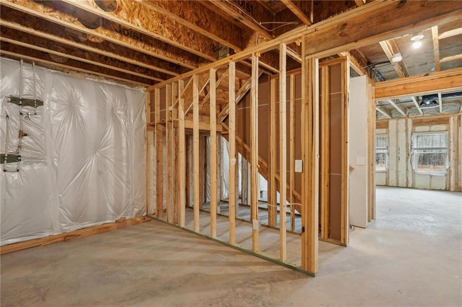 In-progress construction of a new home in Parkside at Grayson, Grayson, GA (Image 41).