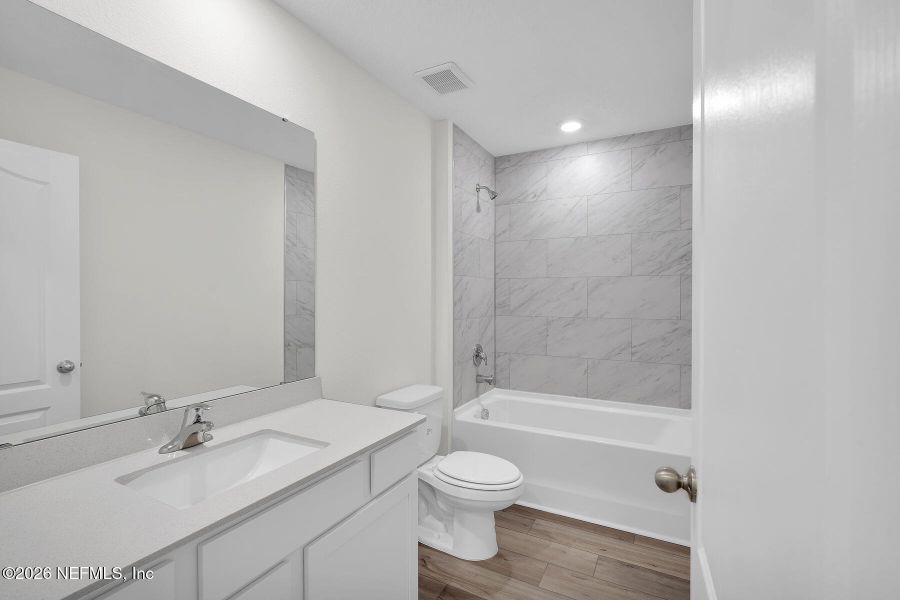 Furnished interior view inside a new home in , Jacksonville (Image 12).