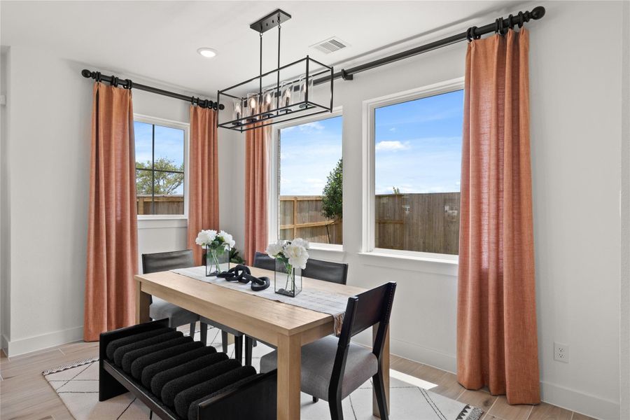Furnished interior view inside a new home in Elyson, Katy (Image 14). Furnished interior view inside a new home in Elyson, Katy (Image 14).