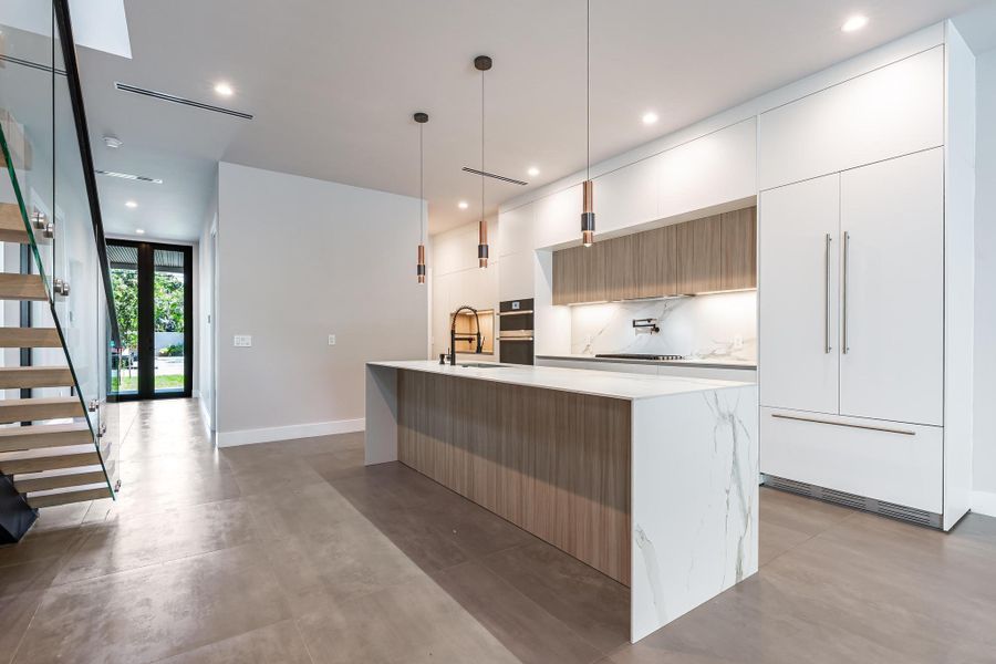 Furnished interior view inside a new home in , Fort Lauderdale (Image 3). Furnished interior view inside a new home in , Fort Lauderdale (Image 3).