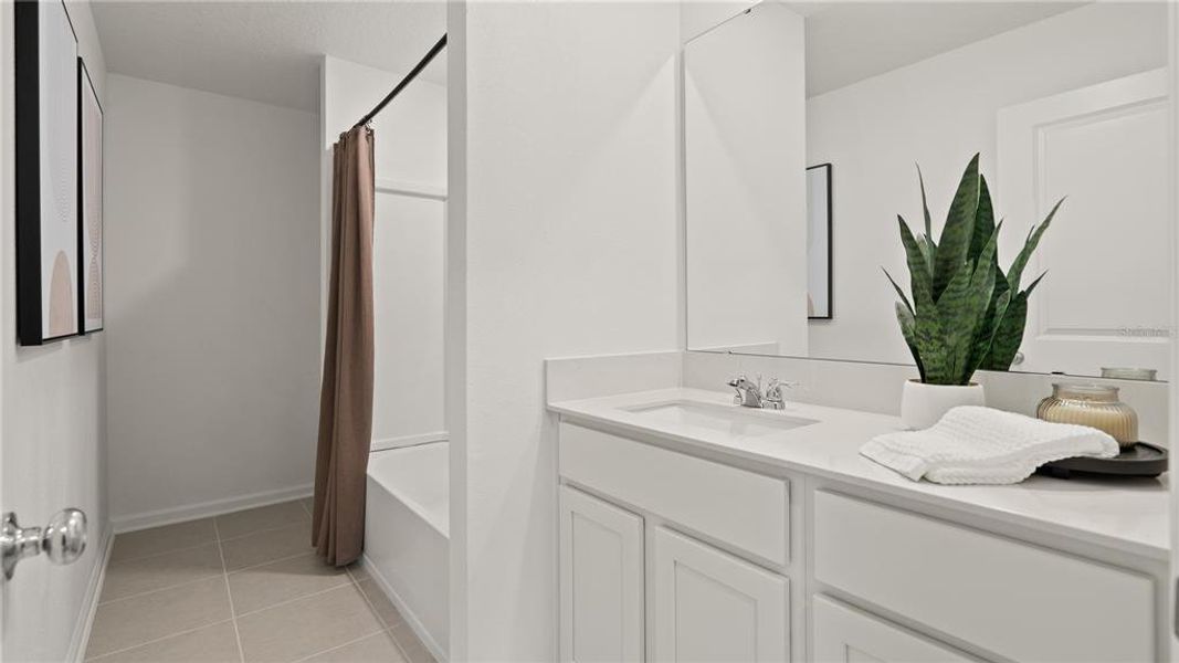 Furnished interior view inside a new home in Wynnstone, Davenport (Image 18). Furnished interior view inside a new home in Wynnstone, Davenport (Image 18).