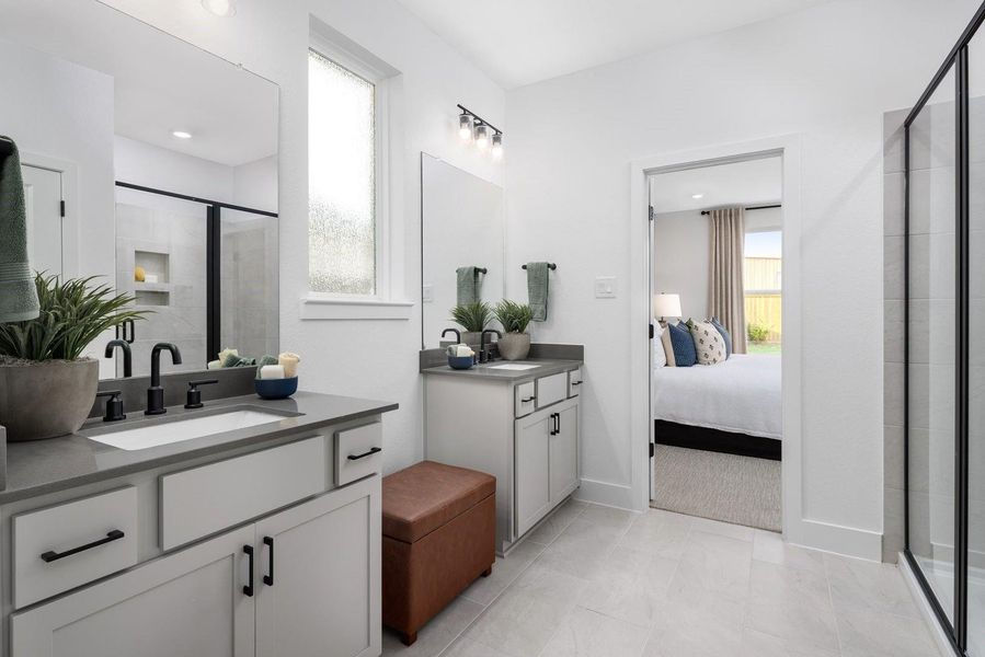 Raburn Reserve - Rosalie Primary Bath - Updated Model Photography Raburn Reserve - Rosalie Primary Bath - Updated Model Photography