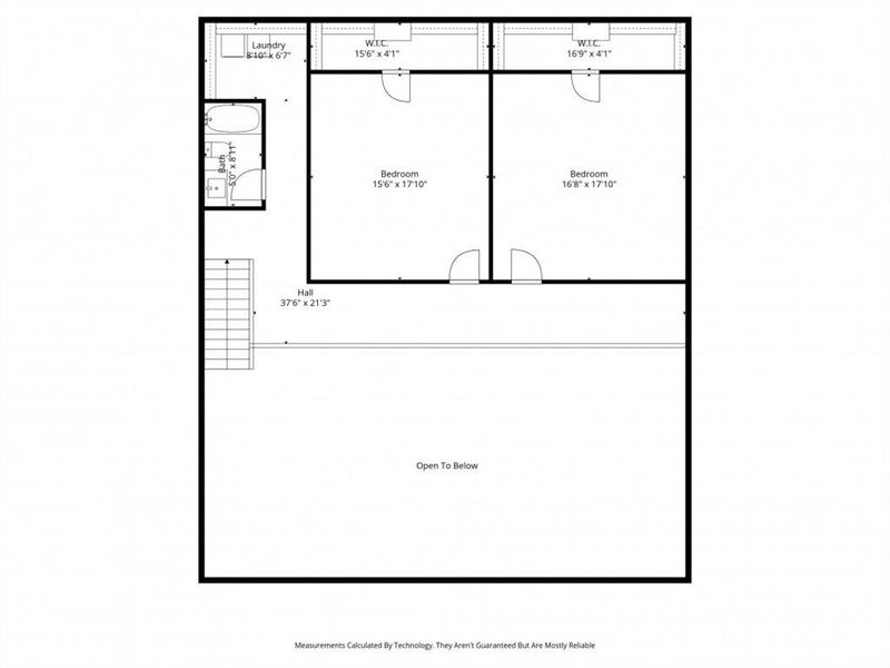 2D floor plan layout of this home in , Corsicana, TX (Image 3).