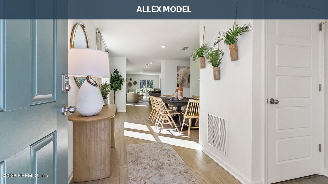 Furnished interior view inside a new home in The Arbors, Jacksonville (Image 6).