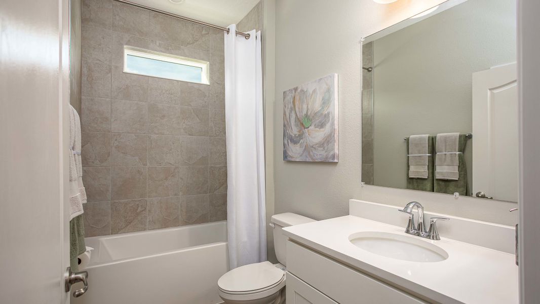 Furnished interior view inside a new home in Northshore, Kingsland (Image 24).