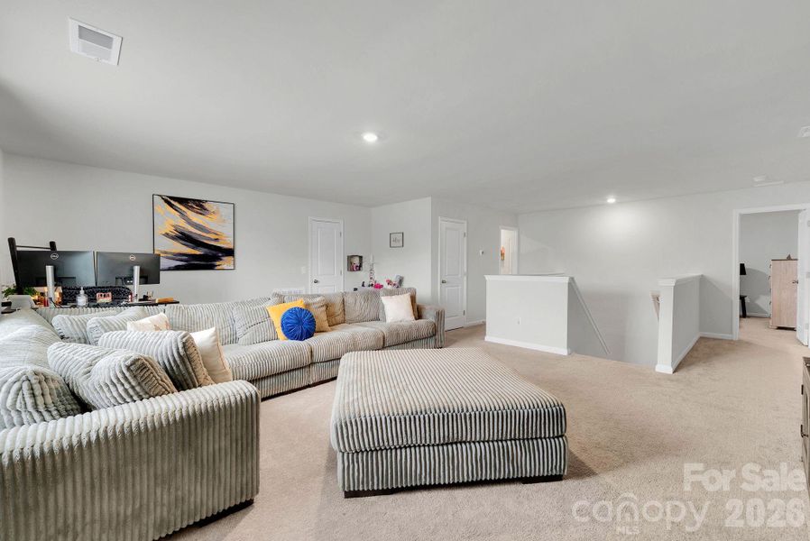 Furnished interior view inside a new home in Falls Cove at Lake Norman, Troutman (Image 37).