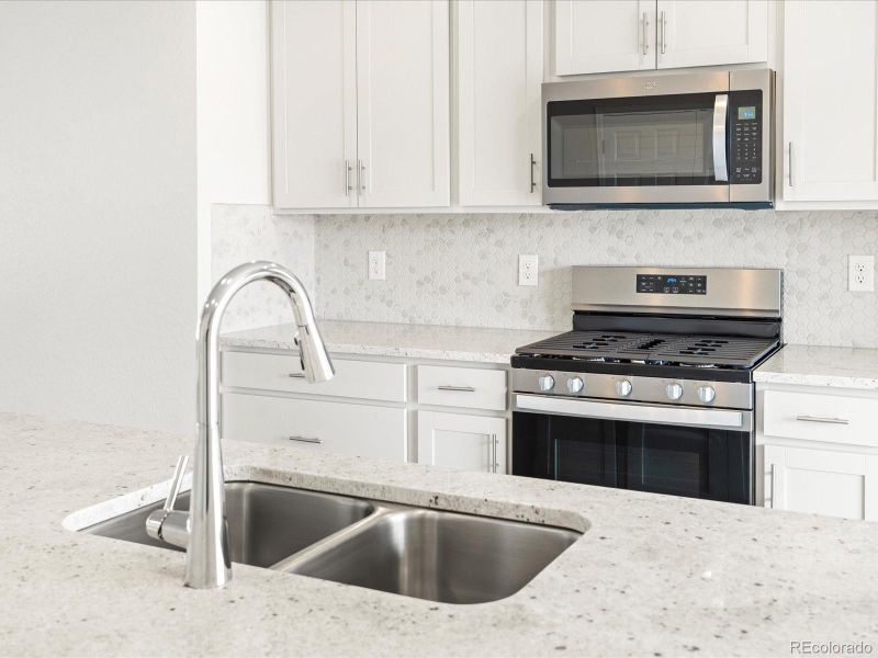 Close-up of interior finishes inside a home in Three Hills, Morrison (Image 17).