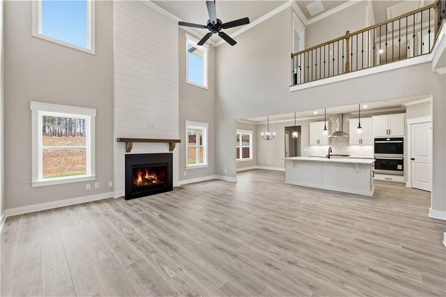 Spacious, unfurnished interior of a new home in Springside Reserve, Powder Springs (Image 30).