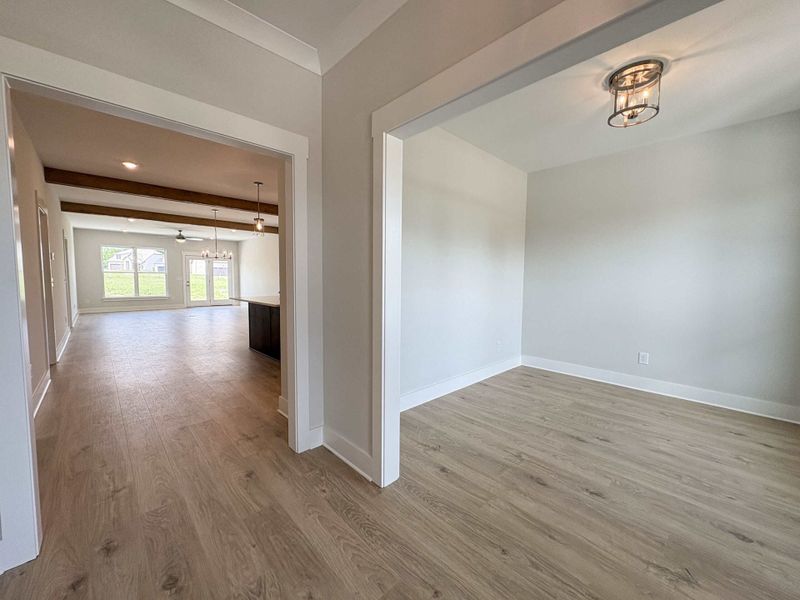 Spacious, unfurnished interior of a new home in The Paddock, Gallatin (Image 3).