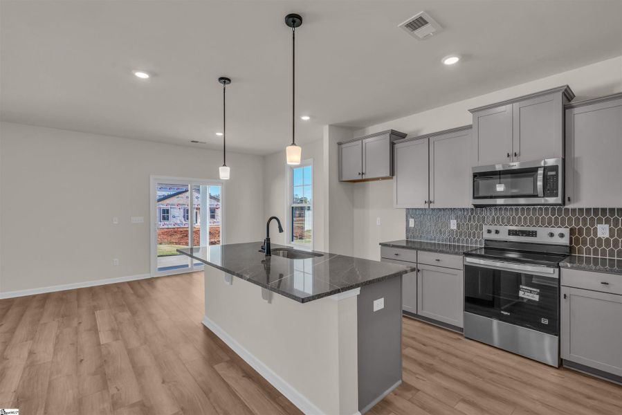 Furnished interior view inside a new home in Halton Oaks, Spartanburg (Image 6).