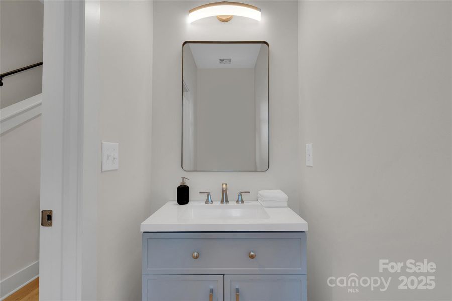 Half Bathroom - Main Level