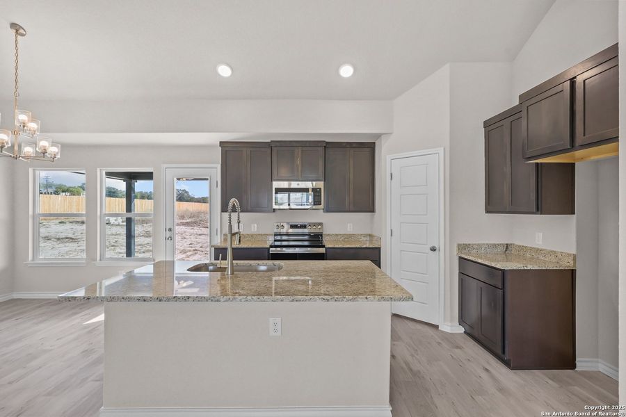 Furnished interior view inside a new home in , Poteet (Image 7).