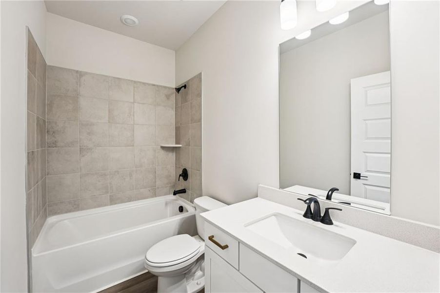 Furnished interior view inside a new home in , Cumming (Image 19). Furnished interior view inside a new home in , Cumming (Image 19).