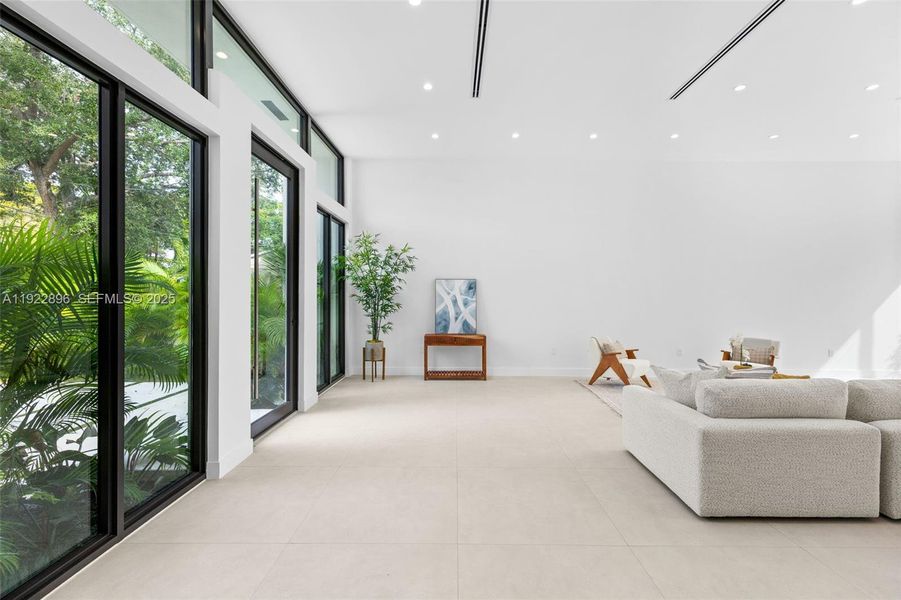 Furnished interior view inside a new home in , Miami (Image 5).