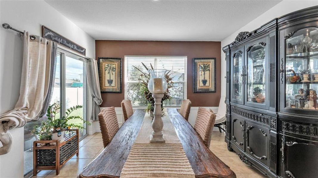 Furnished interior view inside a new home in Wind Meadows South, Bartow (Image 5).