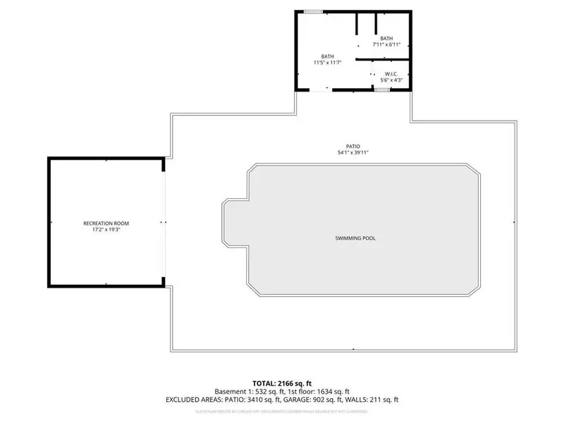 2D floor plan layout of this home in , Resaca, GA (Image 5).