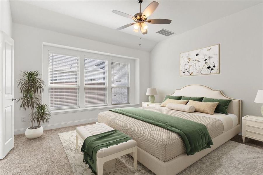 Furnished interior view inside a new home in , Wylie (Image 14).