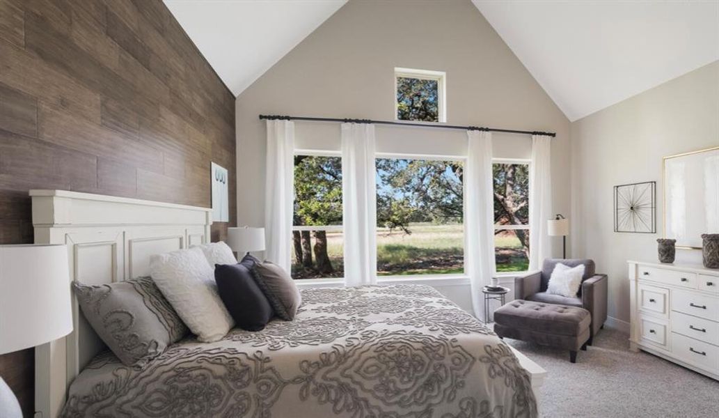 Furnished interior view inside a new home in , Johnson City (Image 10).