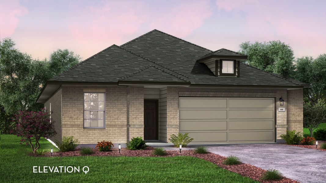 Representative exterior photo of a completed home built from the Aquila by CastleRock Communities in Sagebrook, Argyle, TX (Image 1). Representative exterior photo of a completed home built from the Aquila by CastleRock Communities in Sagebrook, Argyle, TX (Image 1).