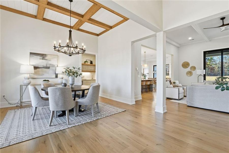 Furnished interior view inside a new home in , Canton (Image 12). Furnished interior view inside a new home in , Canton (Image 12).