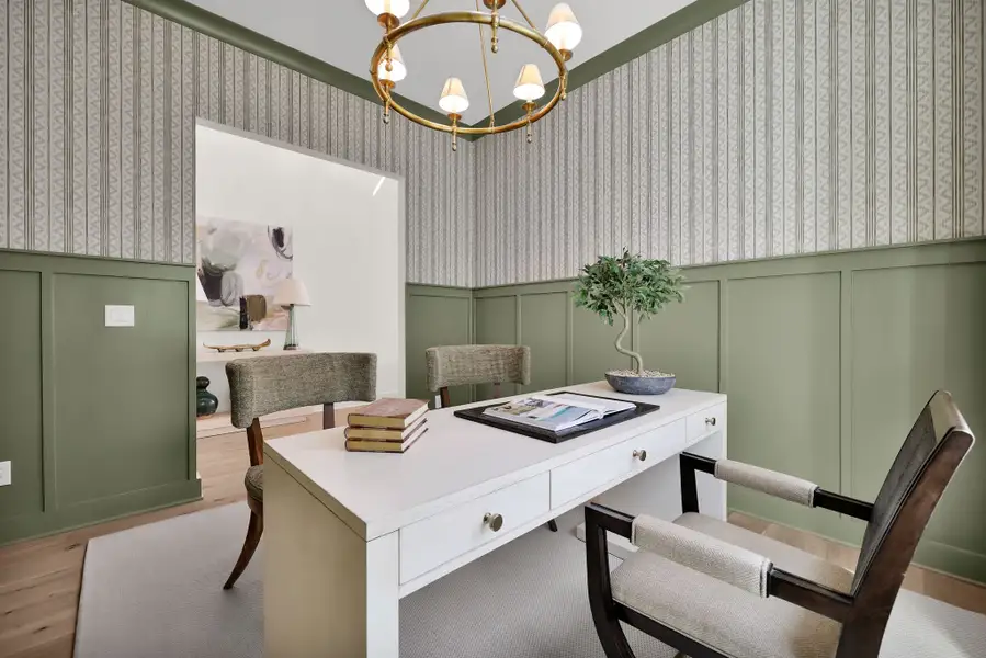 Representative furnished interior of a home built from the Scarlett by Riverside Homes in Mariposa at EverRange 50' Series, Jacksonville (Image 12).