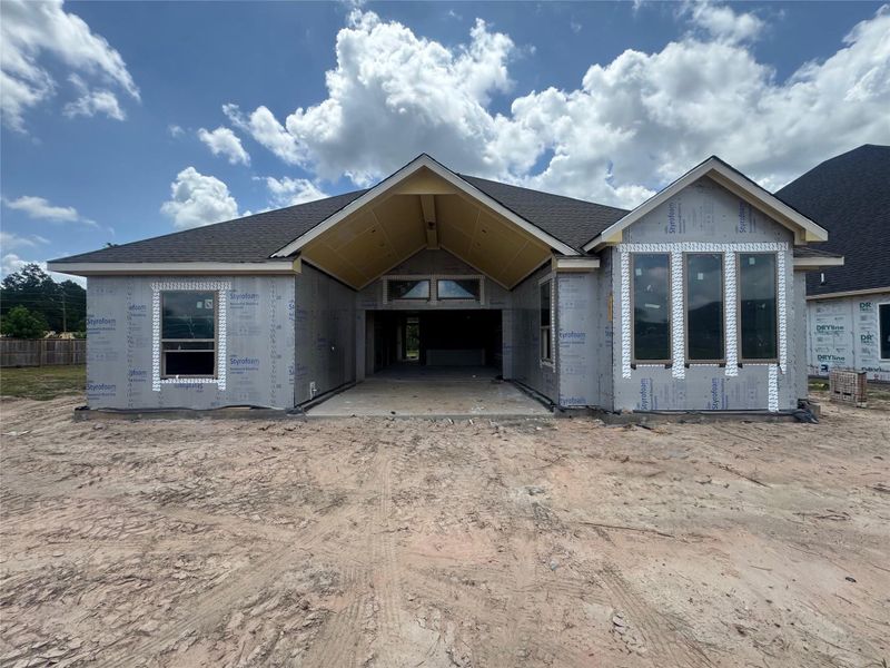 In-progress construction of a new home in Evergreen 40s, Conroe, TX (Image 42). In-progress construction of a new home in Evergreen 40s, Conroe, TX (Image 42).