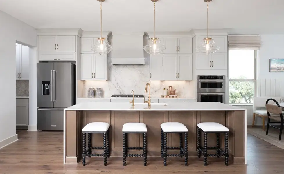 Representative furnished interior of a home built from the Westlake by Ashton Woods in The Trails at Carmel, Pflugerville (Image 4).