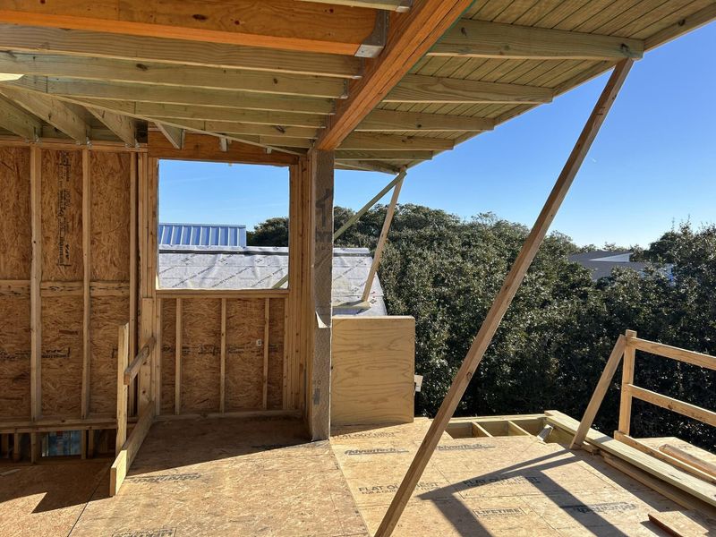 In-progress construction of a new home in , Isle Of Palms, SC (Image 20).