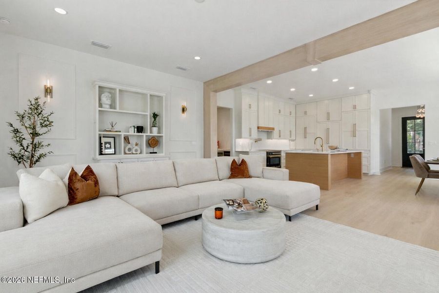 Furnished interior view inside a new home in , Fernandina Beach (Image 35).