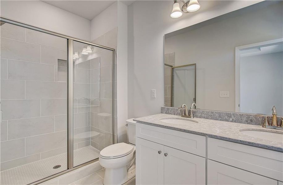 Furnished interior view inside a new home in Daybreak, Newnan (Image 3).
