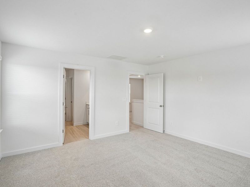 Spacious, unfurnished interior of a new home in Crestview - Ridge Series, Hermitage (Image 13). Spacious, unfurnished interior of a new home in Crestview - Ridge Series, Hermitage (Image 13).