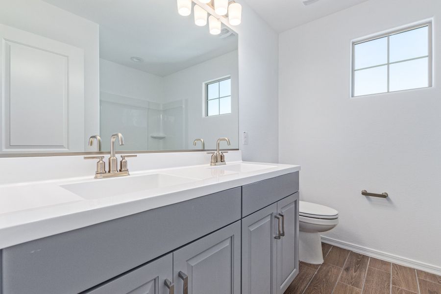 Representative furnished interior of a home built from the Evergreen by Taylor Morrison in Lucero Discovery Collection, Goodyear (Image 10).