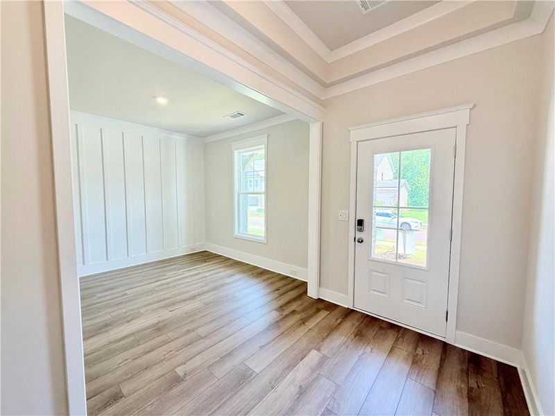 Spacious, unfurnished interior of a new home in Ponderosa Farms Reserve, Gainesville (Image 17).