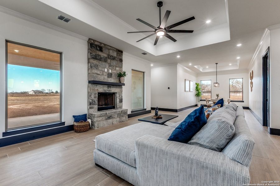 Furnished interior view inside a new home in , Castroville (Image 18).