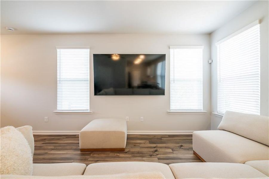 Furnished interior view inside a new home in , Atlanta (Image 36).