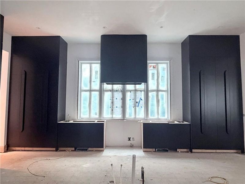 In-progress construction of a new home in , Fayetteville, GA (Image 6).