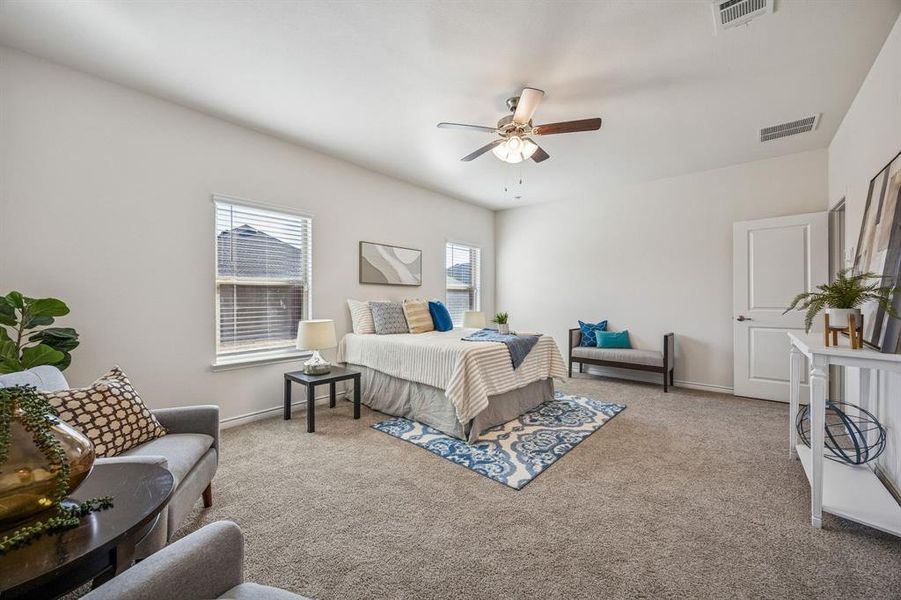 Furnished interior view inside a new home in , Princeton (Image 9).