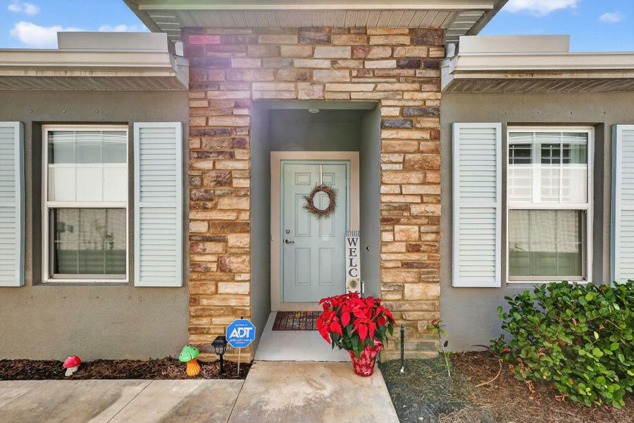 Exterior details and patio area of a home in , Port St. Lucie (Image 23). Exterior details and patio area of a home in , Port St. Lucie (Image 23).