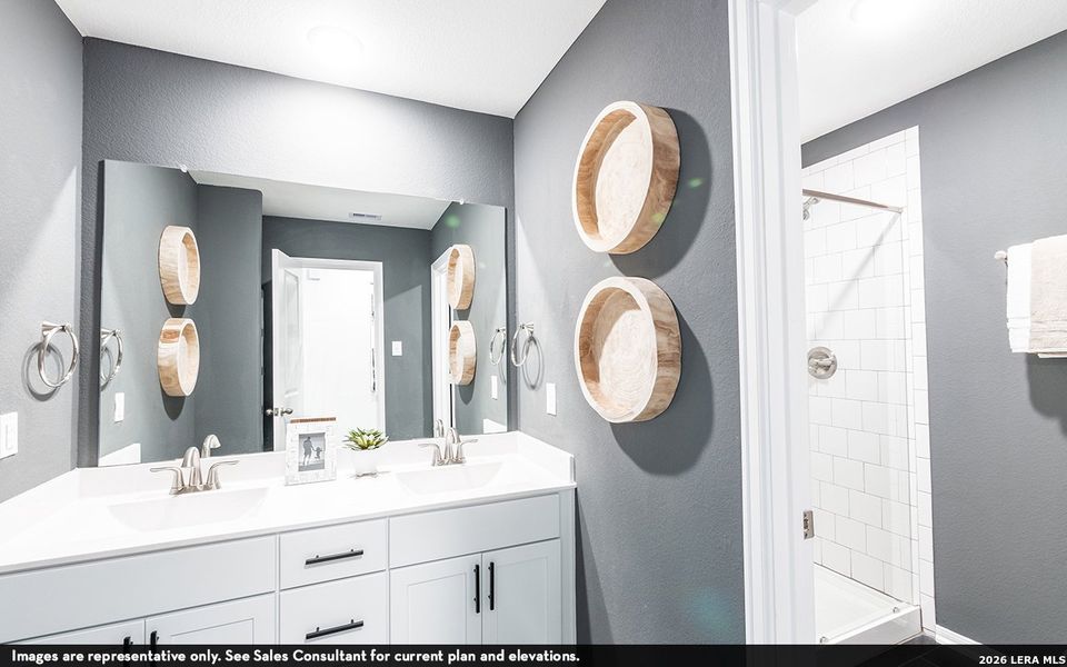 Furnished interior view inside a new home in Hickory Ridge, Elmendorf (Image 4).